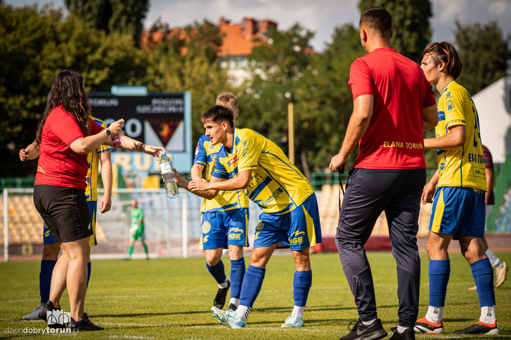 Elana Toruń 0 : 0 Pogoń II Szczecin