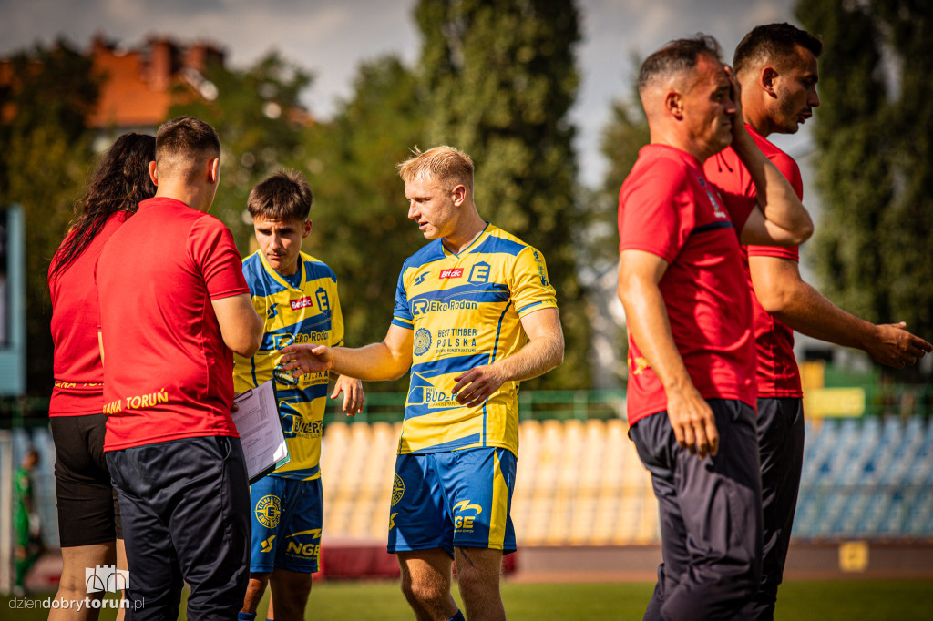 Elana Toruń 0 : 0 Pogoń II Szczecin