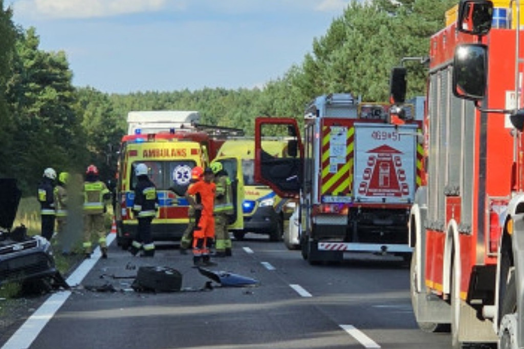 Groźny wypadek w Suchatówce