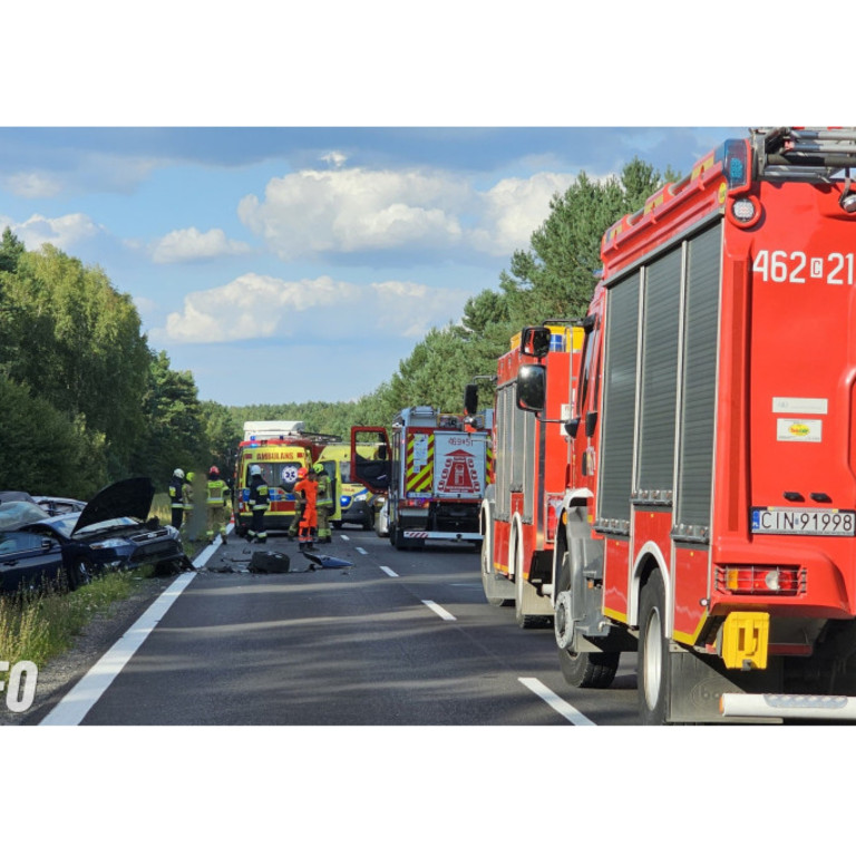 Groźny wypadek w Suchatówce