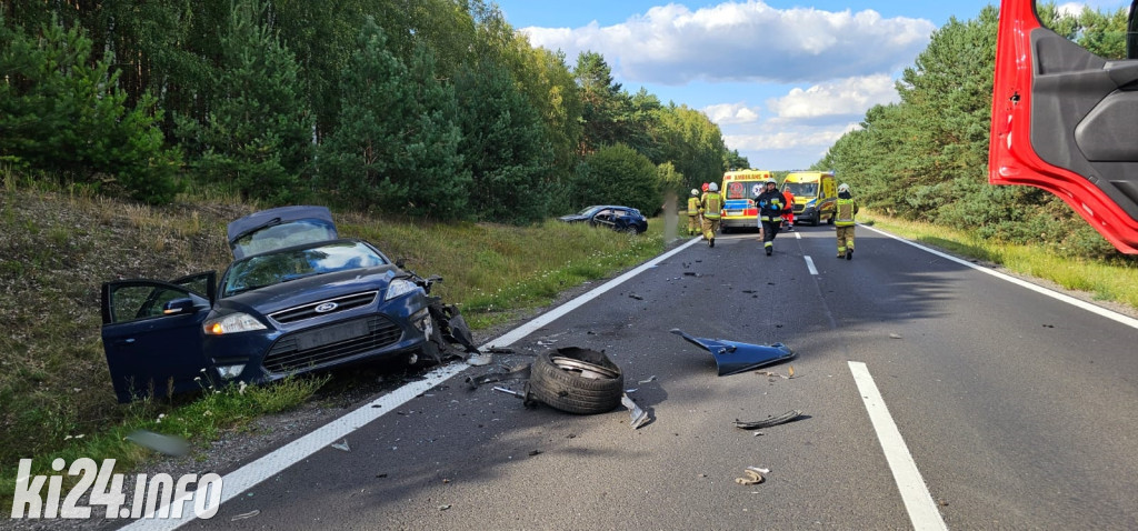 Groźny wypadek w Suchatówce