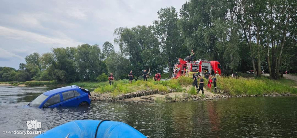 Do Wisły wpadła osóbówka