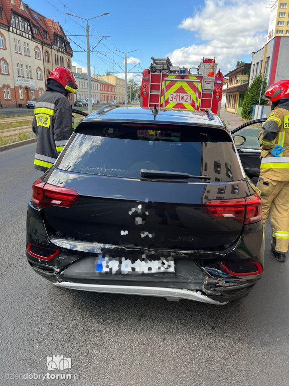 Wypadek na ul. Broniewskiego