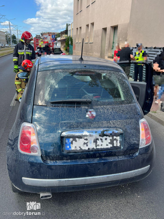 Wypadek na ul. Broniewskiego