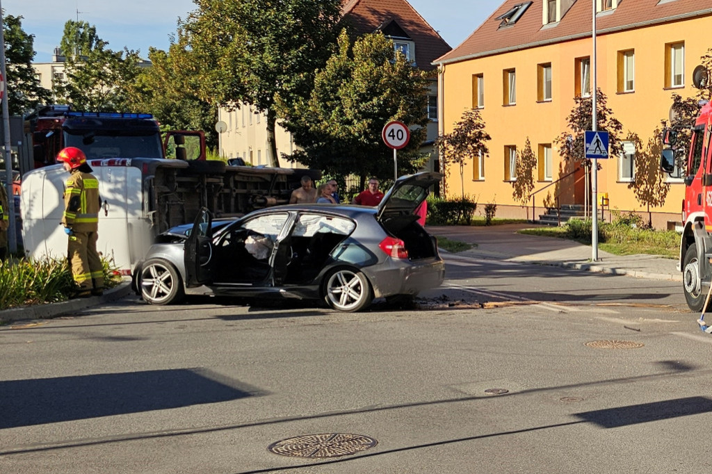 Groźny wypadek w regionie. Są ranni