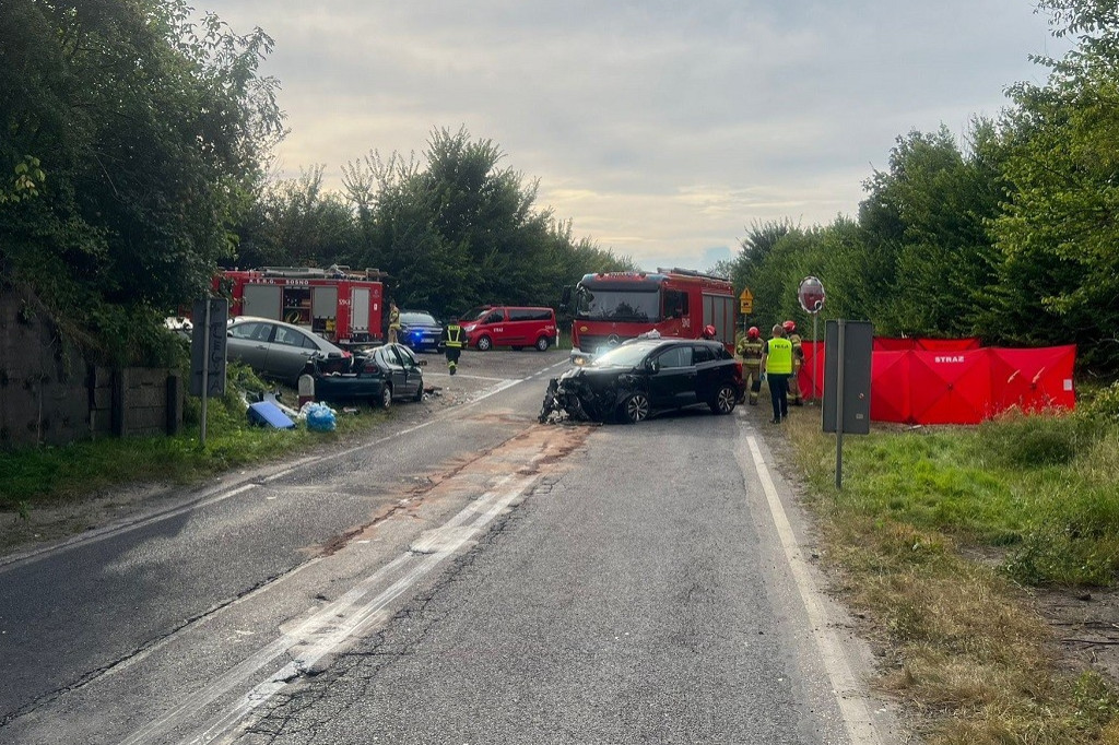 Śmiertelny wypadek na DK25