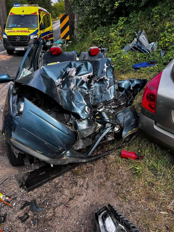 Śmiertelny wypadek na DK25