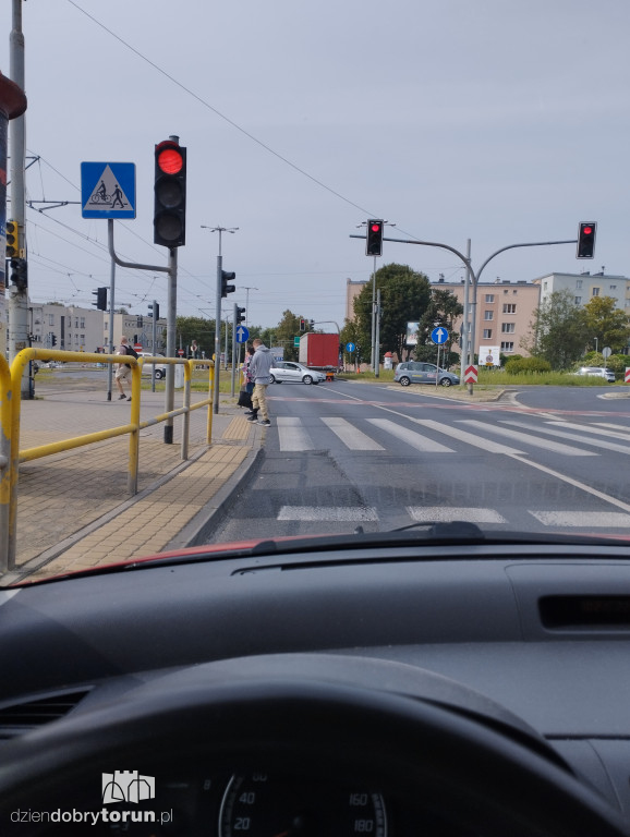 Utrudnienia w centrum Torunia