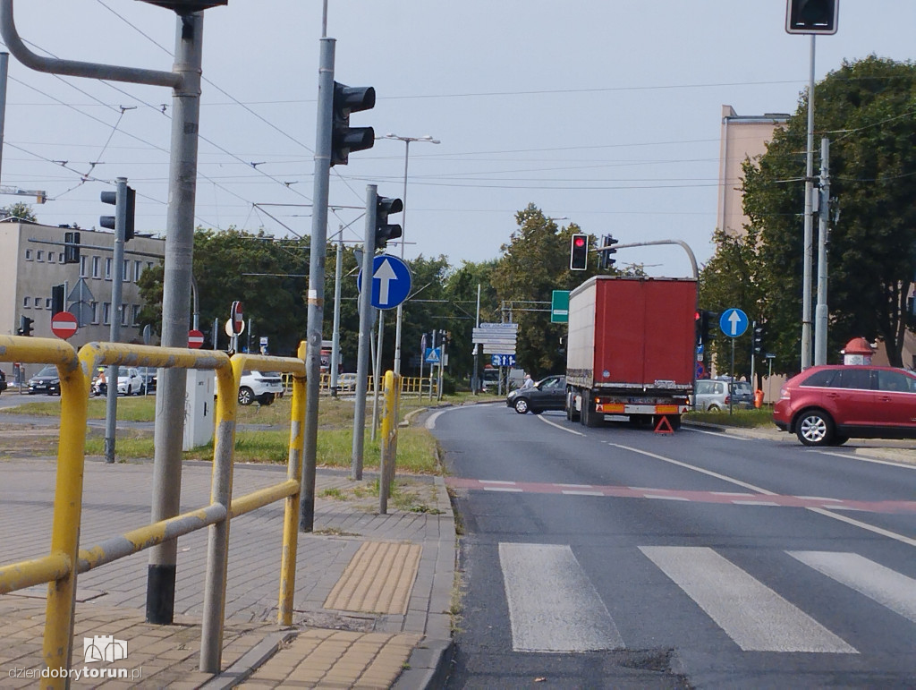 Utrudnienia w centrum Torunia