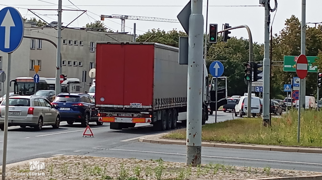 Utrudnienia w centrum Torunia