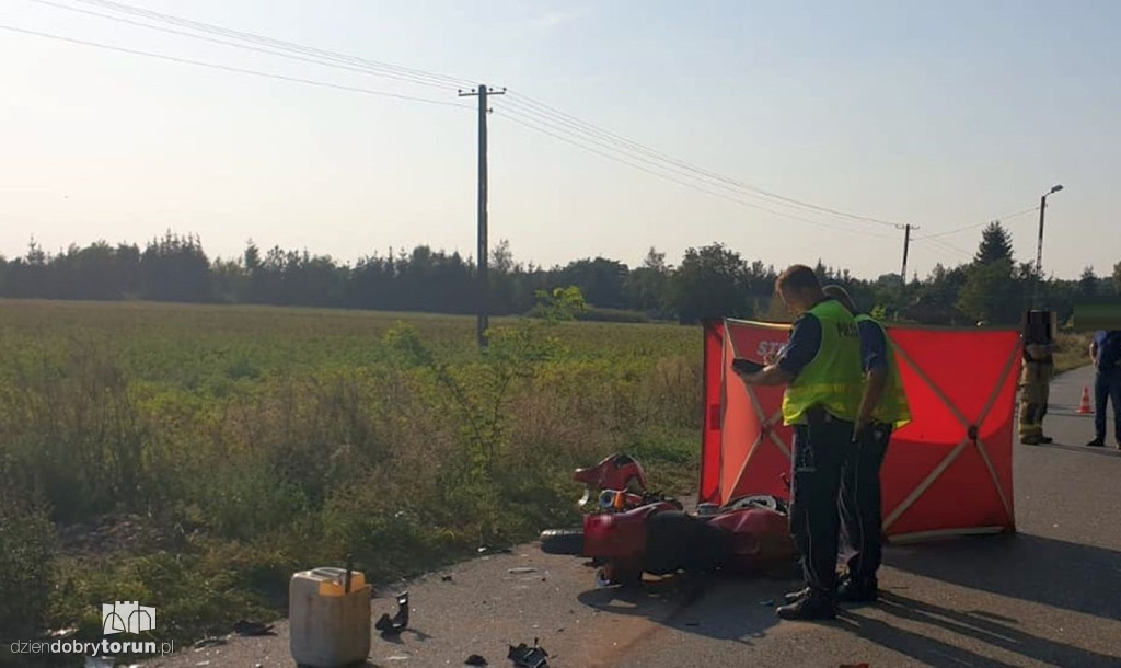 Śmiertelny wypadek pod Gniewkowem