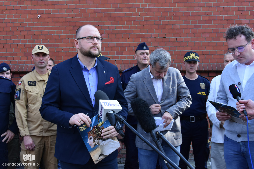 Toruń z pomocą dla Dolnego Śląska - konferencja