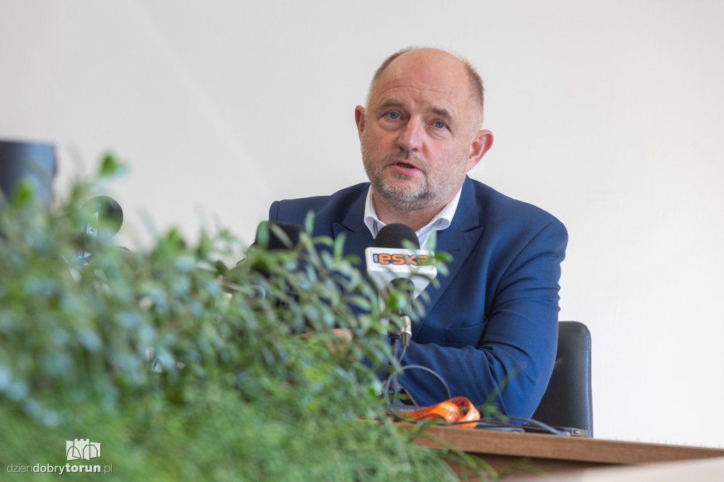 Konferencja prasowa w urzędzie marszałkowskim