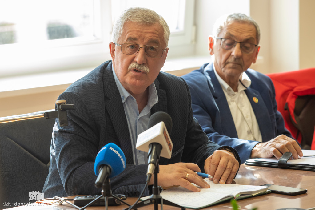 Konferencja prasowa w urzędzie marszałkowskim