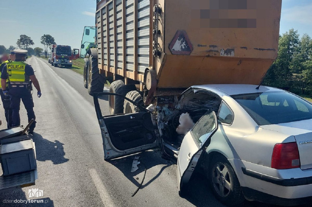 Tragiczny wypadek w powiecie lipnowskim