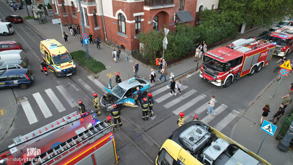 Groźne zdarzenie na Bydgoskim Przedmieściu