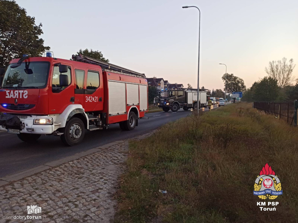 Groźny wypadek na Poznańskiej