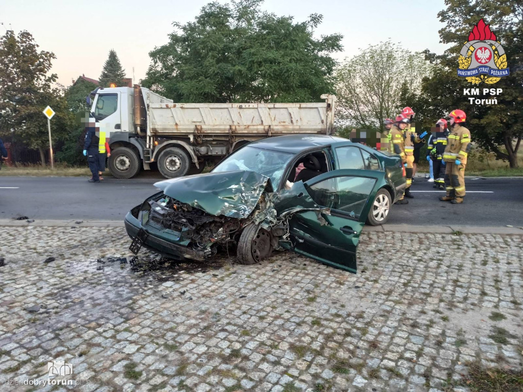 Groźny wypadek na Poznańskiej