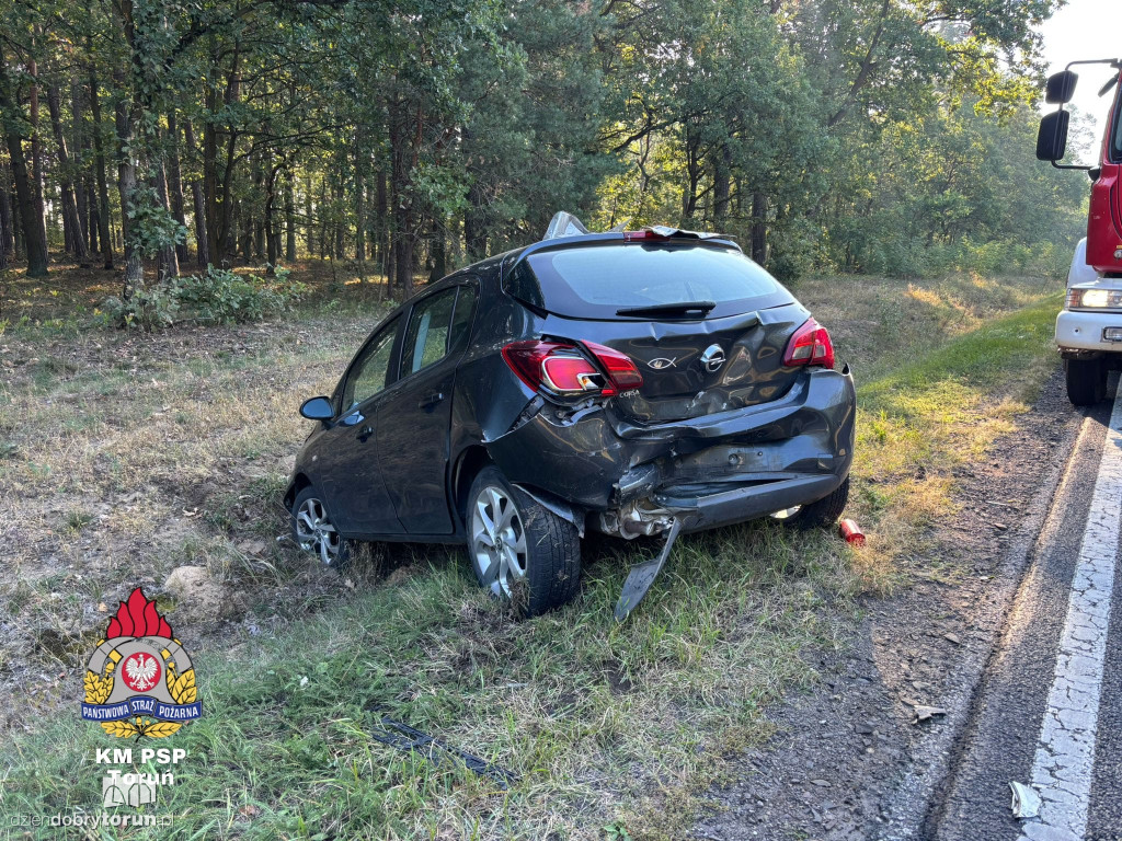 Wypadek w Cierpicach pod Toruniem