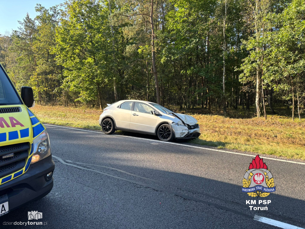 Wypadek w Cierpicach pod Toruniem