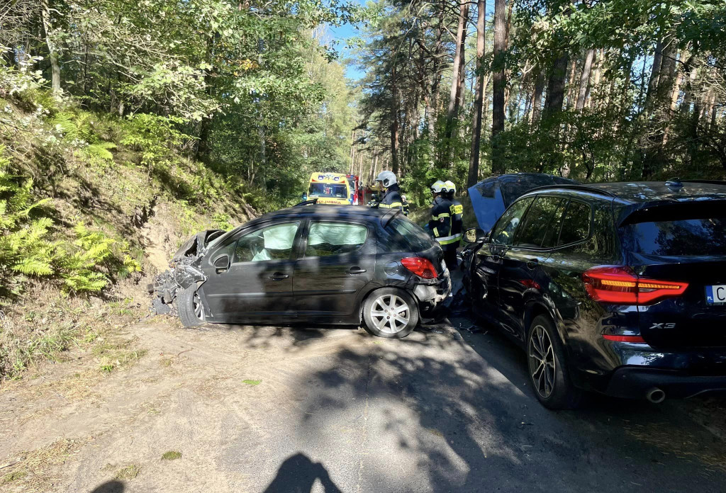 Wypadek w pobliżu Solca Kujawskiego