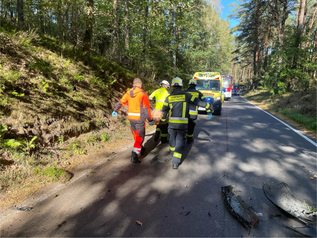 Wypadek w pobliżu Solca Kujawskiego