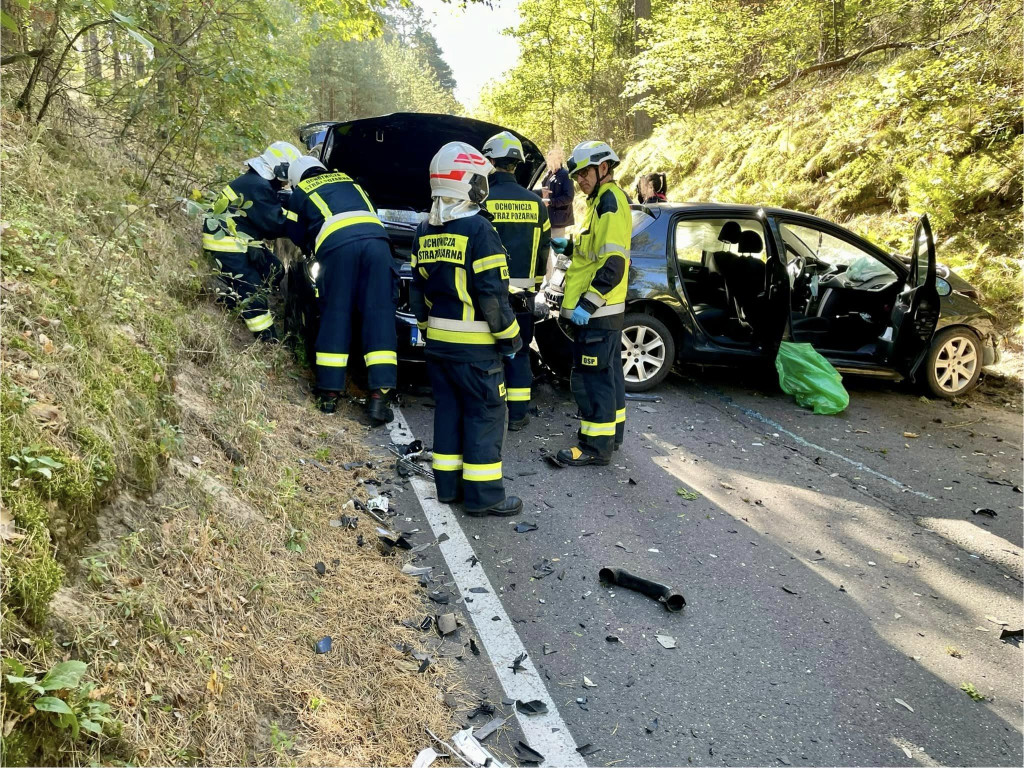 Wypadek w pobliżu Solca Kujawskiego