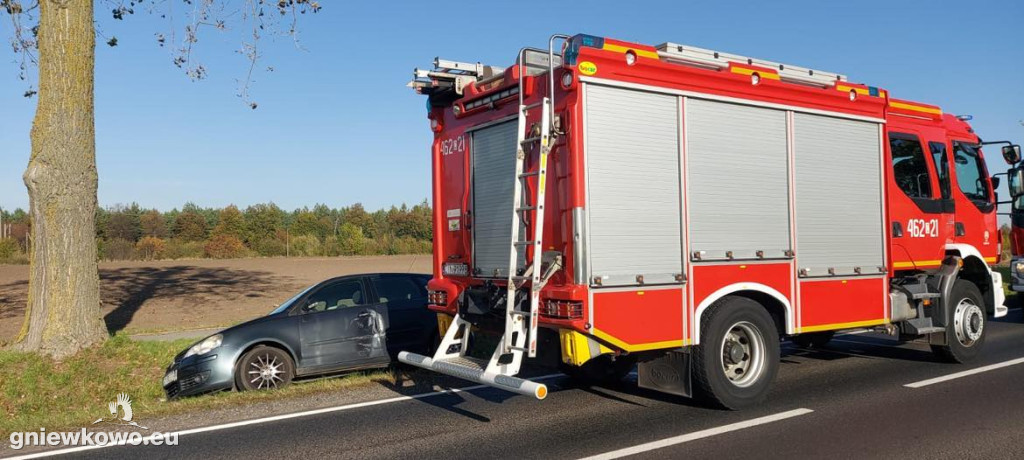 Wypadek na drodze Toruń-Inowrocław