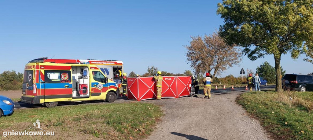 Wypadek na drodze Toruń-Inowrocław