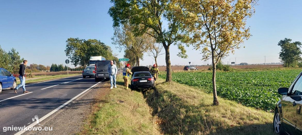 Wypadek na drodze Toruń-Inowrocław