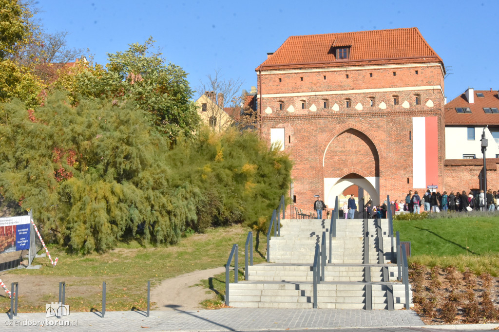 Jesień na toruńskich bulwarach