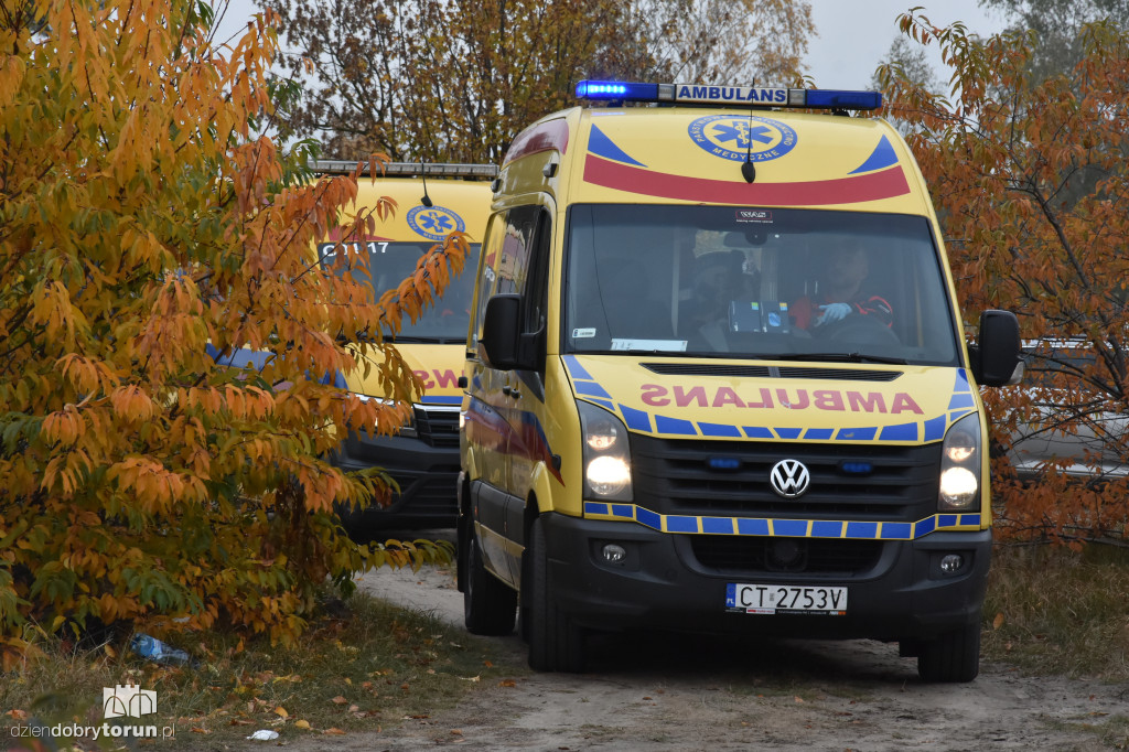 Zmasowana akcja ćwiczebna służb w Toruniu