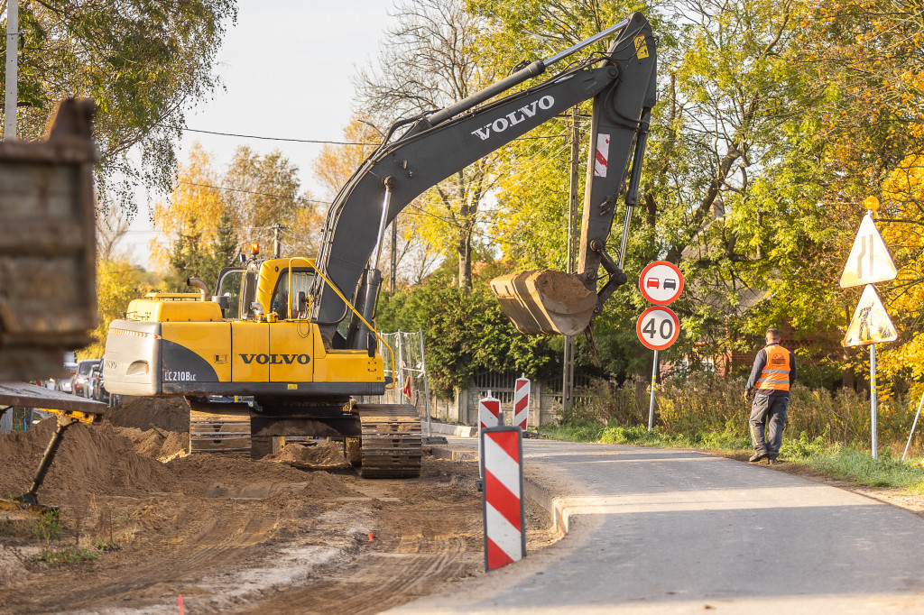 Modernizacje dróg w powiecie toruńskim