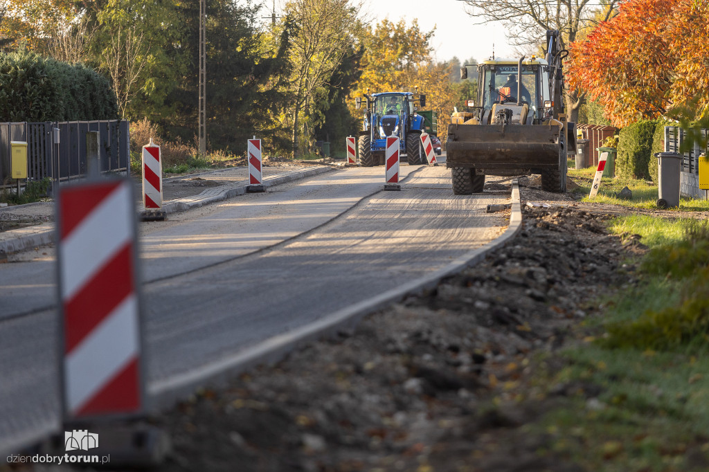 Modernizacje dróg w powiecie toruńskim