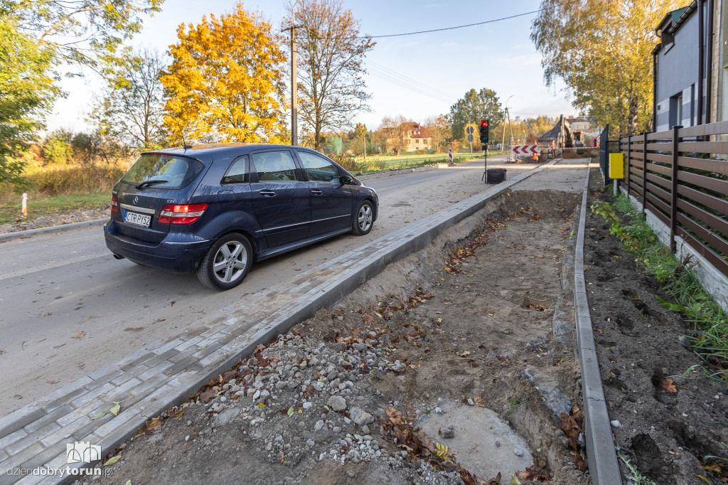 Modernizacje dróg w powiecie toruńskim