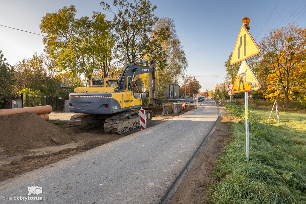 Modernizacje dróg w powiecie toruńskim