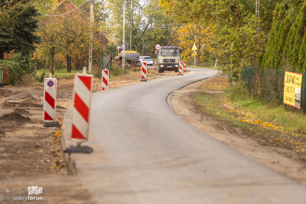 Modernizacje dróg w powiecie toruńskim