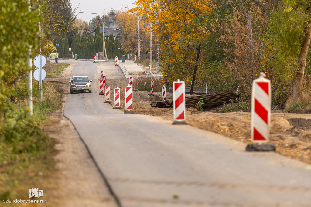 Modernizacje dróg w powiecie toruńskim