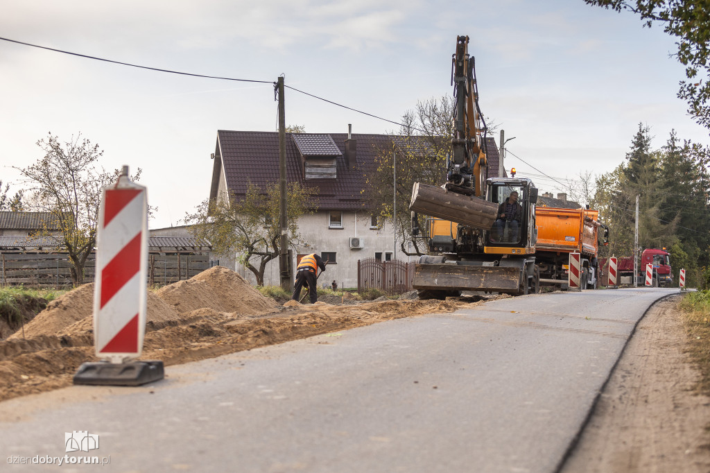 Modernizacje dróg w powiecie toruńskim