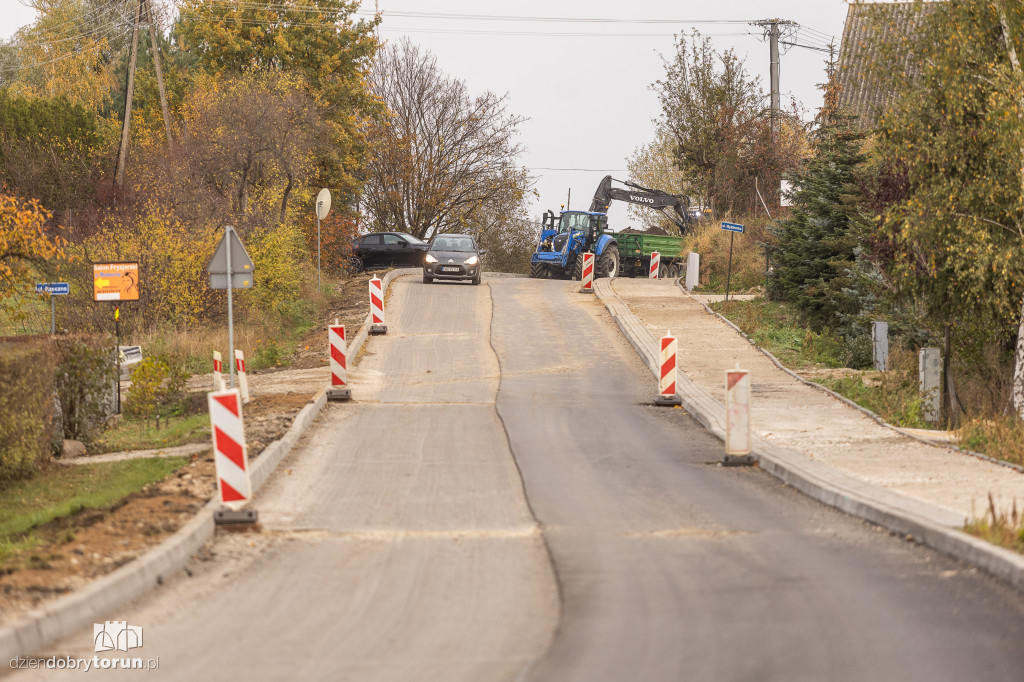 Modernizacje dróg w powiecie toruńskim