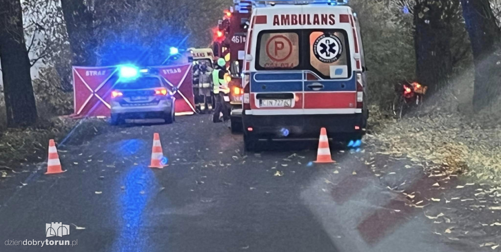 Śmiertelny wypadek w regionie