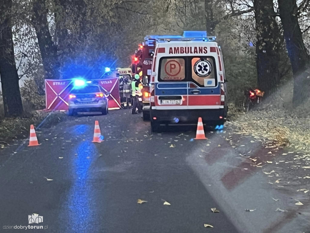 Śmiertelny wypadek w regionie