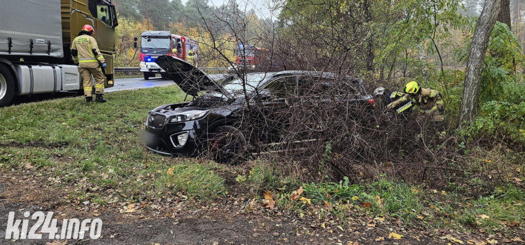 Wypadek na trasie Toruń - Inowrocław