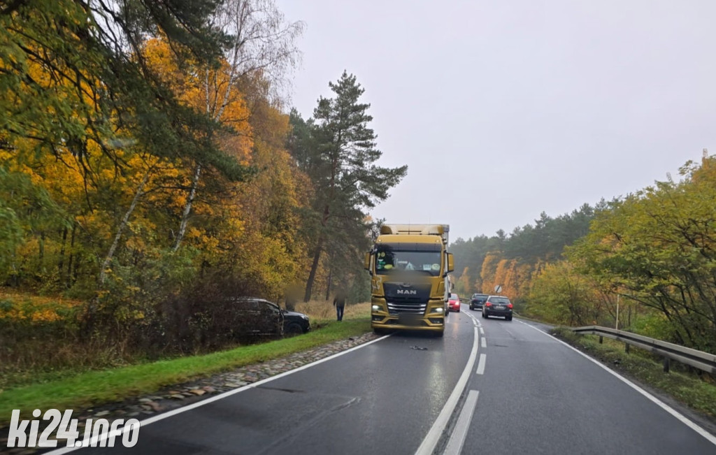 Wypadek na trasie Toruń - Inowrocław