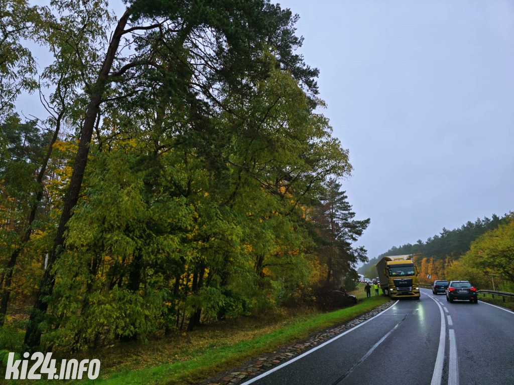 Wypadek na trasie Toruń - Inowrocław