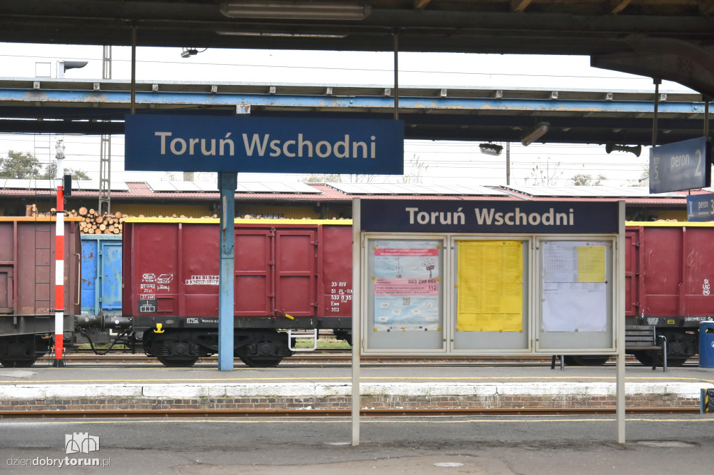 Remont dworca Toruń Wschodni