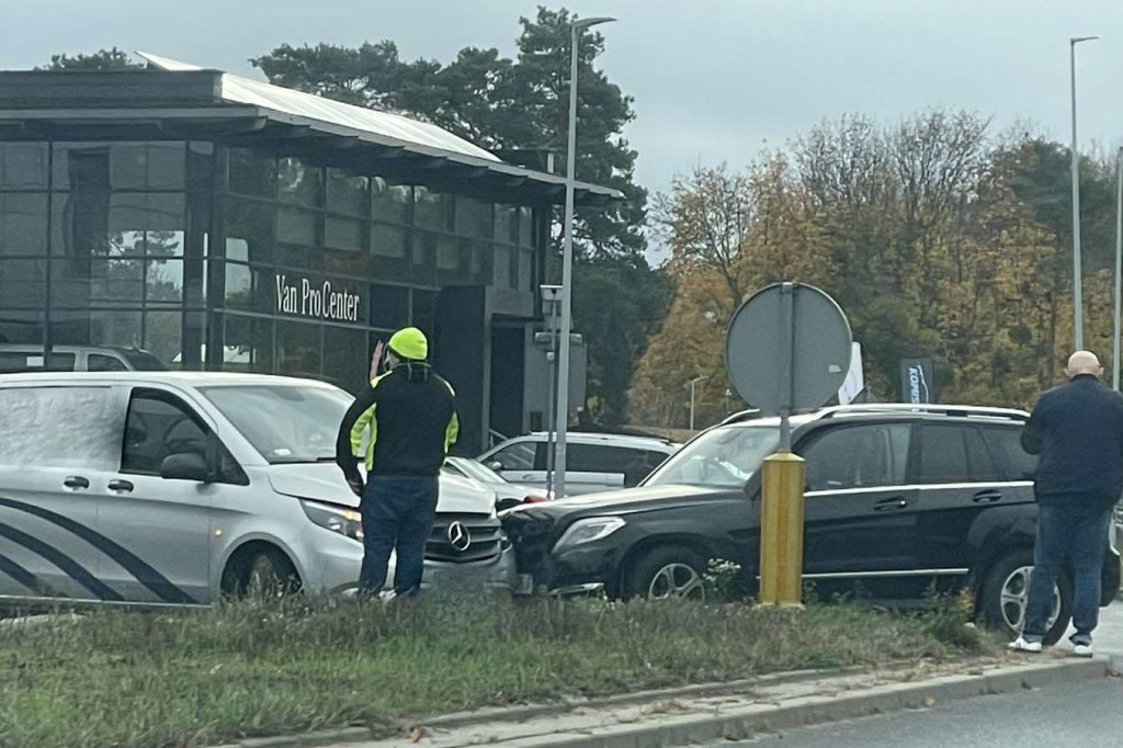 Wypadek w ciągu Szosy Chełmińskiej