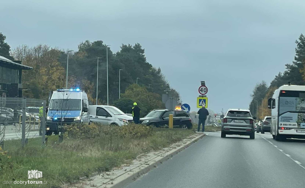 Wypadek w ciągu Szosy Chełmińskiej