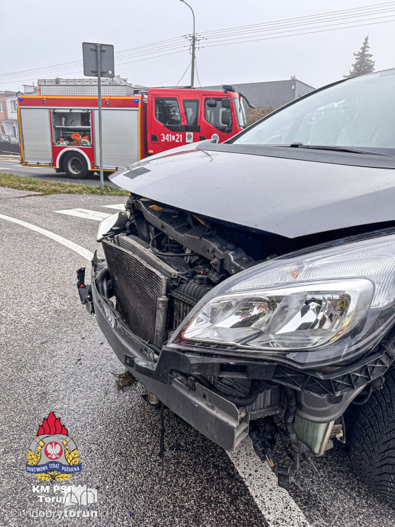 Wypadek na Wrzosach w Toruniu