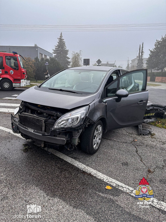 Wypadek na Wrzosach w Toruniu